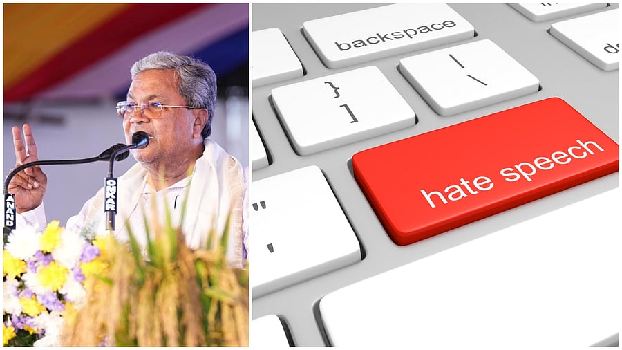 <div class="paragraphs"><p>Karnataka CM Siddaramaiah(L), representative illustration for hate speech</p></div>