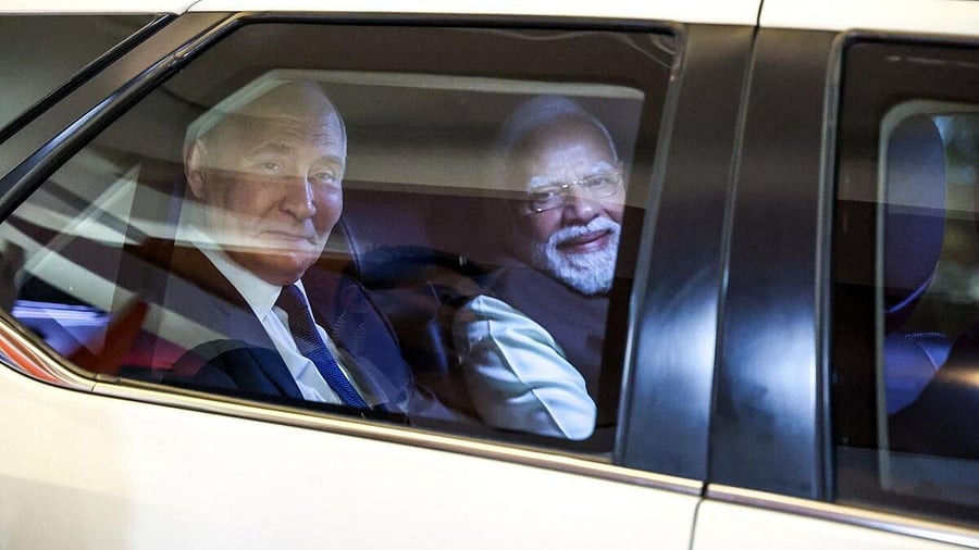 <div class="paragraphs"><p>Russian President Vladimir Putin and Prime Minister Narendra Modi </p></div>