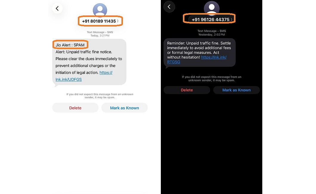 Cyber Alert: Beware of traffic fine messages on phone from fake ...