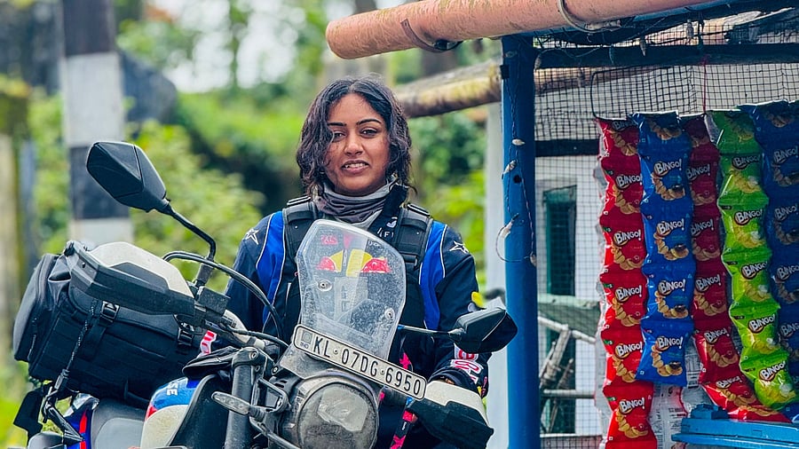 Content creator Priyanka Prasad will ride over 14 hours from Bengaluru to Panchgani, Maharashtra, to attend a bike expo. She recently missed an event in Goa due to flight cancellations.