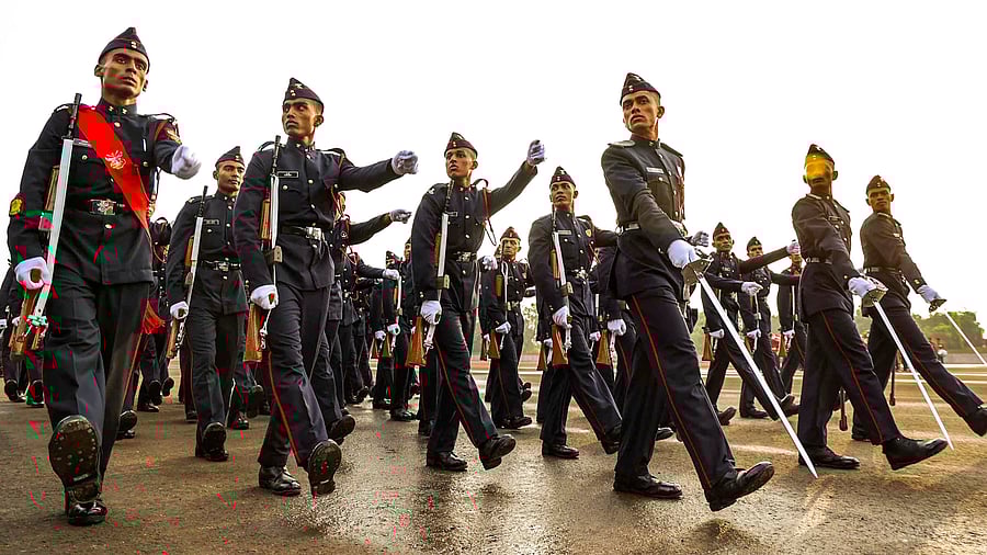 <div class="paragraphs"><p>Representative image of National Defence Academy (NDA) cadets.</p></div>