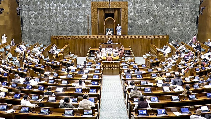 <div class="paragraphs"><p>Members in the Lok Sabha during the Winter session of Parliament, in New Delhi</p></div>