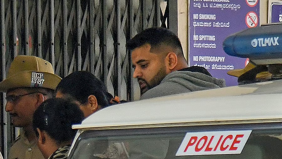 <div class="paragraphs"><p>Prajwal Revanna.<br></p></div>