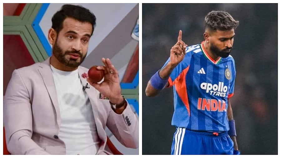 <div class="paragraphs"><p>Irfan Pathan (l) and Hardik Pandya</p></div>