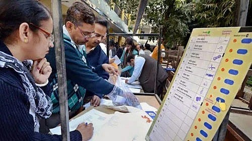 <div class="paragraphs"><p>A representative image of the Election Commission (EC) members.</p></div>