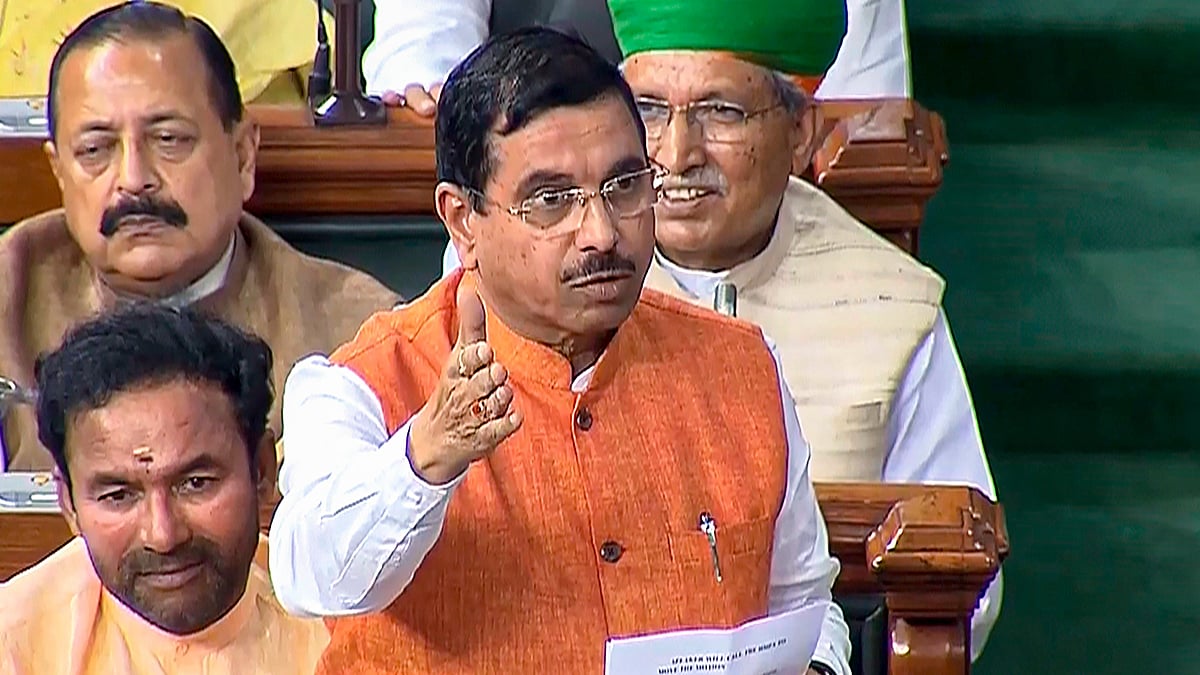 Congress and UPA Suffered from 'Son Stroke', Claims Union Minister Pralhad Joshi