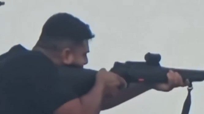 <div class="paragraphs"><p>Screengrab of one of the shooters in the attack. </p></div>