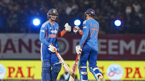 <div class="paragraphs"><p>Abhishek Sharma and Shubman Gill. </p></div>