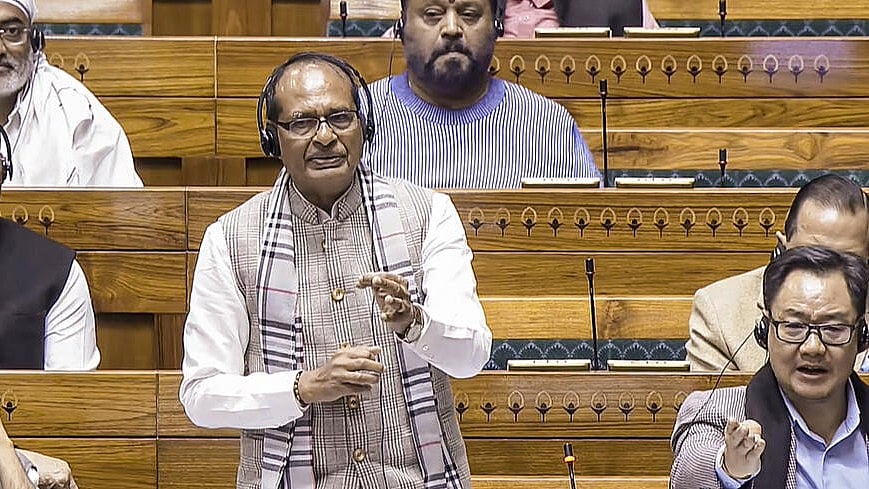 <div class="paragraphs"><p>Union Minister Shivraj Singh Chouhan speaks in the Lok Sabha during the Winter session of Parliament</p></div>