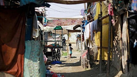<div class="paragraphs"><p>A Rohingya camp in Delhi.</p></div>