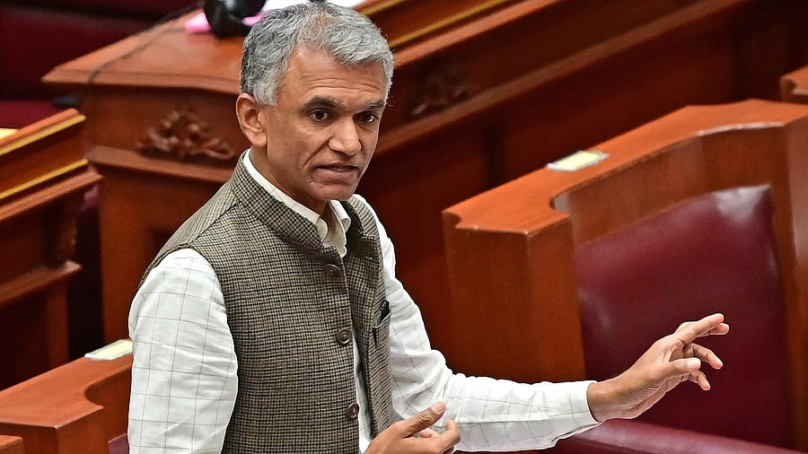 <div class="paragraphs"><p>Minister Krishna Byre Gowda in the Council on Wednesday. </p></div>
