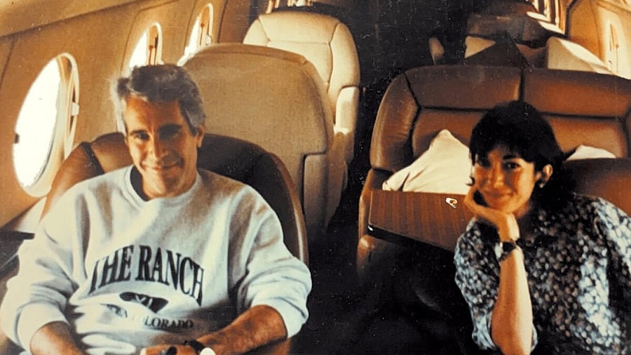 <div class="paragraphs"><p>Ghislaine Maxwell and Jeffrey Epstein are seen in this image released by the Department of Justice in Washington, D.C., U.S., on December 19, 2025 as part of a new trove of documents from its investigations into the late financier and convicted sex offender Jeffrey Epstein. </p></div>