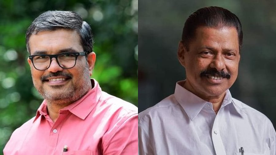 <div class="paragraphs"><p>Kerala Local Self-Governance Minister M B Rajesh (L) and CPI(M) State secretary M V Govindan</p></div>