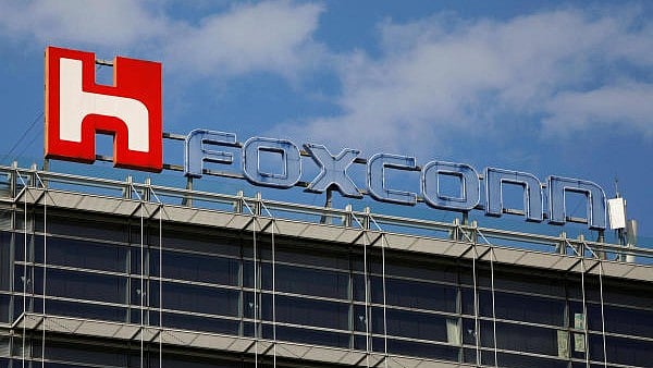 <div class="paragraphs"><p>The logo of Foxconn.</p></div>