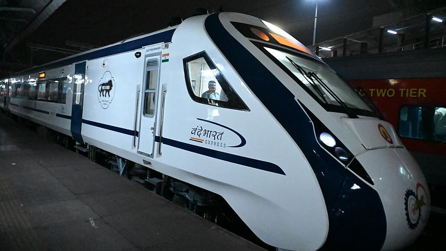 <div class="paragraphs"><p>Vande Bharat train.</p></div>