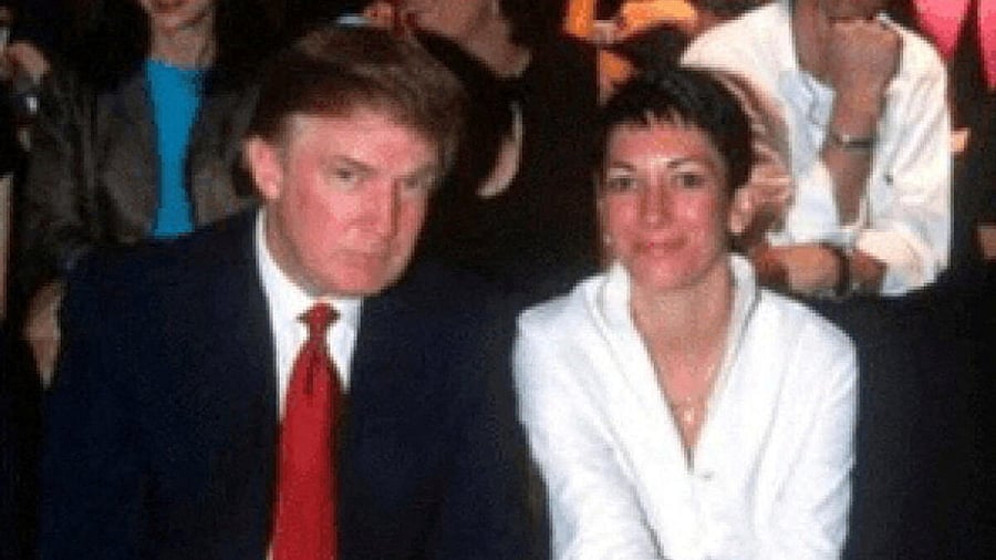 <div class="paragraphs"><p>Ghislaine Maxwell and Donald Trump are shown in this image released by the Department of Justice in Washington, D.C., U.S</p></div>