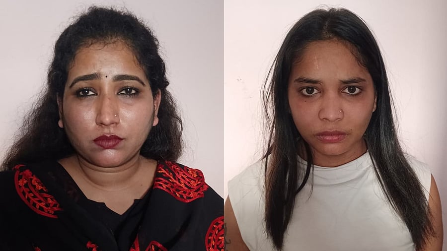 <div class="paragraphs"><p>Sumalatha alias Anjali (L) and Harshini alias Sweety (R)</p></div>