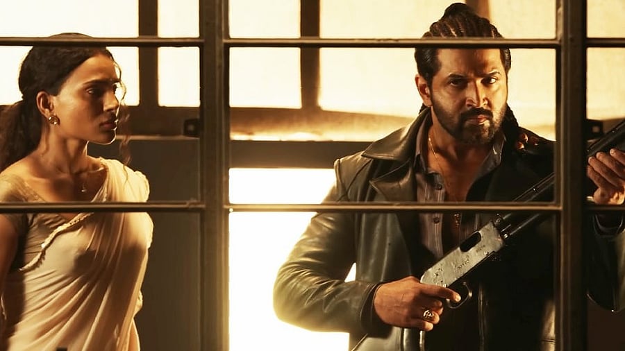 <div class="paragraphs"><p>Deevra Haran and Arun Vijay in <em>Retta Thala.</em></p></div>