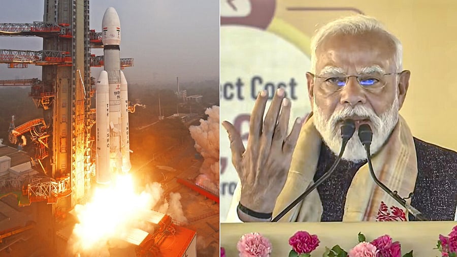 <div class="paragraphs"><p>ISRO launches BlueBird Block-2</p><p></p></div>