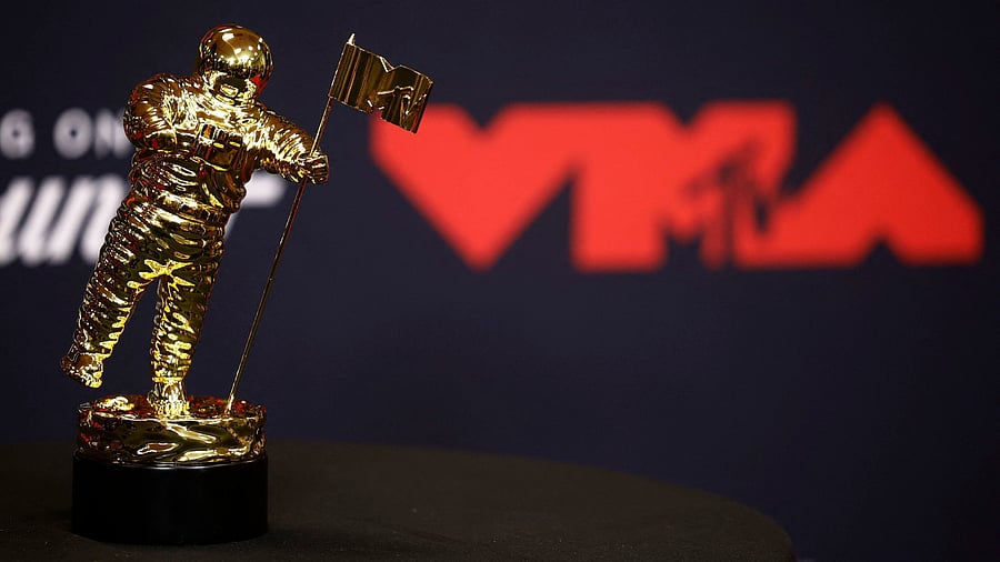 <div class="paragraphs"><p>An MTV Video Music Award is displayed at the 2025 MTV Video Music Awards. (Representative image)</p></div>