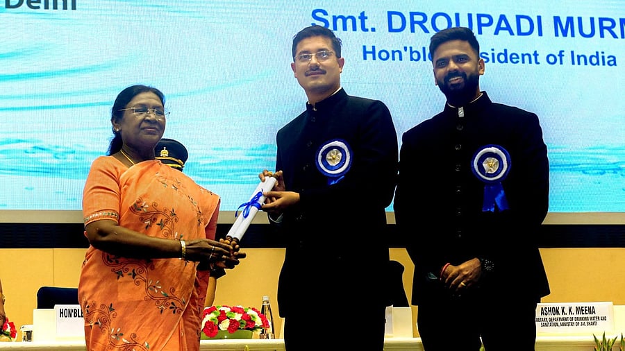 <div class="paragraphs"><p>The district received a Rs 2 crore award at the sixth National Water Awards ceremony held in New Delhi in November.</p></div>