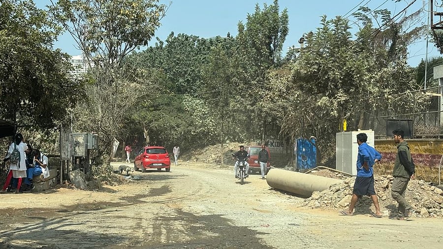 <div class="paragraphs"><p>Neglect leaves Veerannapalya Main Road in a dire state. </p></div>