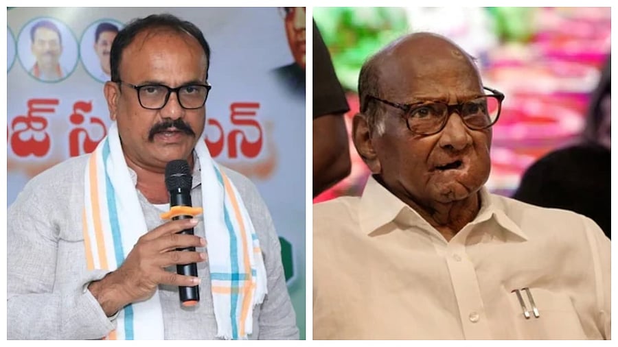 <div class="paragraphs"><p>Maharashtra Congress president Harshwardhan Sapkal (L) and Sharad Pawar.&nbsp;</p></div>