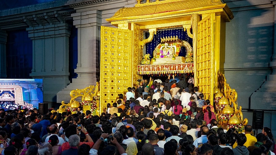 <div class="paragraphs"><p>Vaikuntha Ekadashi was celebrated with all grandeur, traditional rituals, and cultural splendor at ISKCON Bengaluru.&nbsp;</p></div>