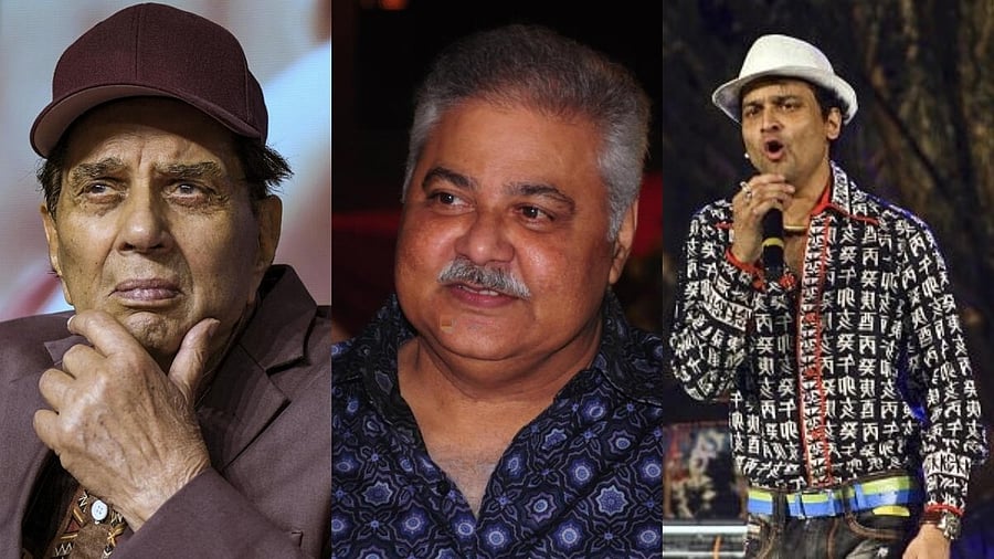 <div class="paragraphs"><p>From left: Dharmendra,Satish Shah and Zubeen Garg</p></div>