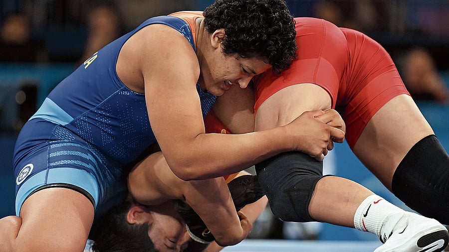 <div class="paragraphs"><p>Reetika Hooda (right) is provisionally suspended by NADA since last July following an in-competition positive test. </p></div>