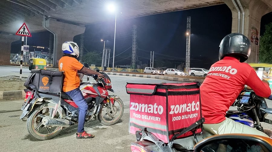 <div class="paragraphs"><p>Representational image of delivery partners.&nbsp;</p></div>