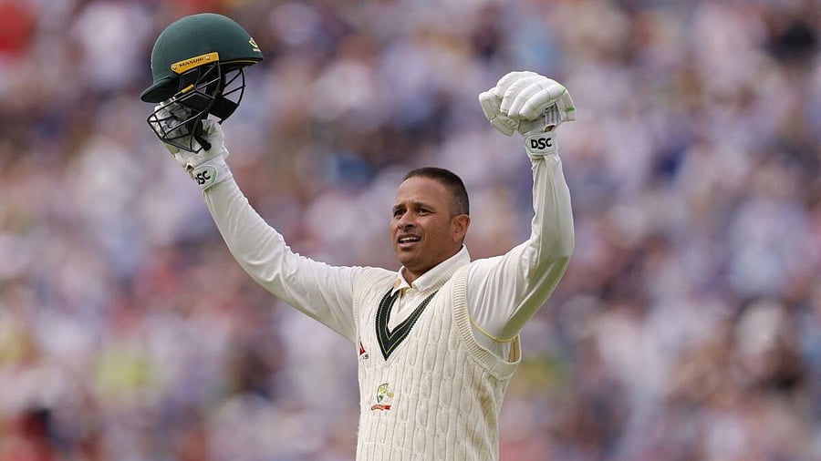 <div class="paragraphs"><p>Australia's Usman Khawaja </p></div>