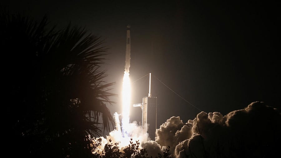 <div class="paragraphs"><p>NASA's SpaceX Crew-6 mission, that includes NASA astronauts Stephen Bowen and Woody Hoburg, the United Arab Emirates' Sultan Al-Neyadi and Russian cosmonaut Andrey Fedyaev, launches to the International Space Station from the Kennedy Space Center in Cape Canaveral, Florida, US. Image for representation.</p></div>