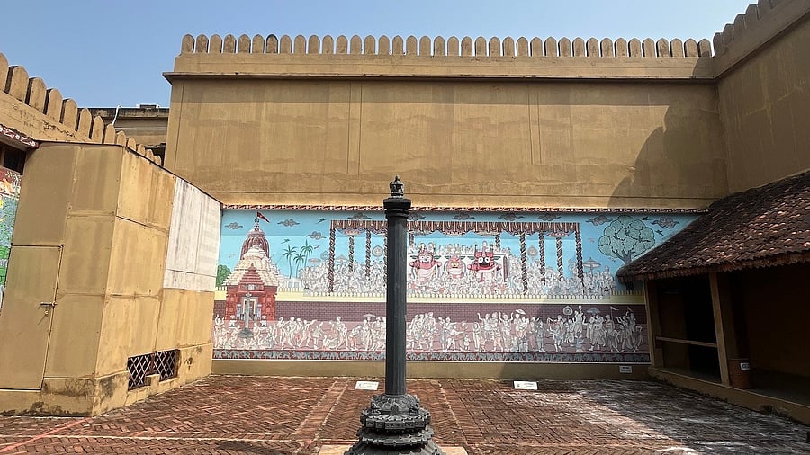 A view of the museum. 