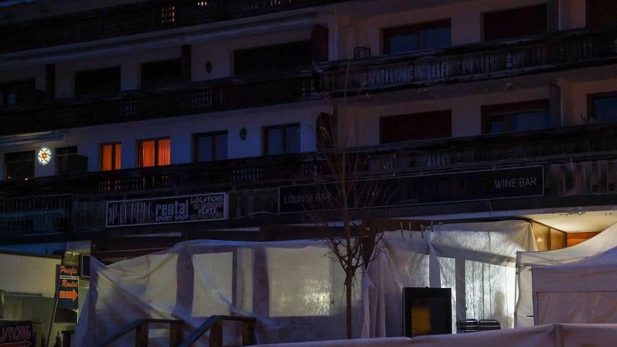 <div class="paragraphs"><p>A view of the "Le Constellation" bar after a fire and explosion during a New Year’s Eve party in which people died and others were injured, in the upscale ski resort of Crans‑Montana in southwestern Switzerland.</p></div>