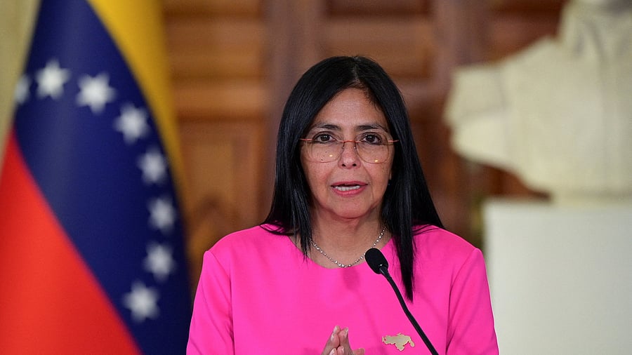 <div class="paragraphs"><p>Venezuela's Vice President and Oil Minister Delcy Rodriguez.</p></div>