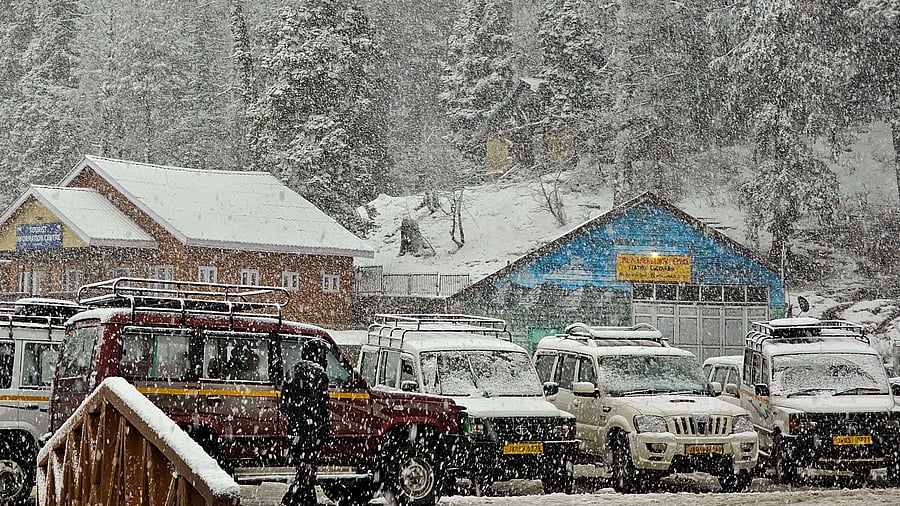 <div class="paragraphs"><p>Fresh snowfall in Gulmarg.</p></div>
