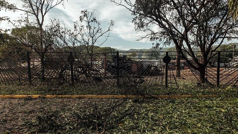 <div class="paragraphs"><p>The United States carried out 'a large scale strike against Venezuela,' Trump said on Truth Social, his social media platform.</p></div>