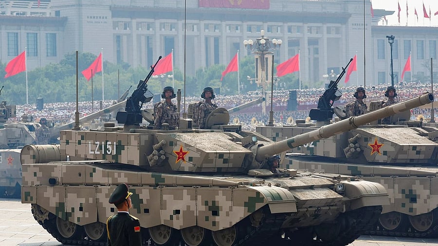 <div class="paragraphs"><p>Chinese military with tanks. Image for representation.</p></div>