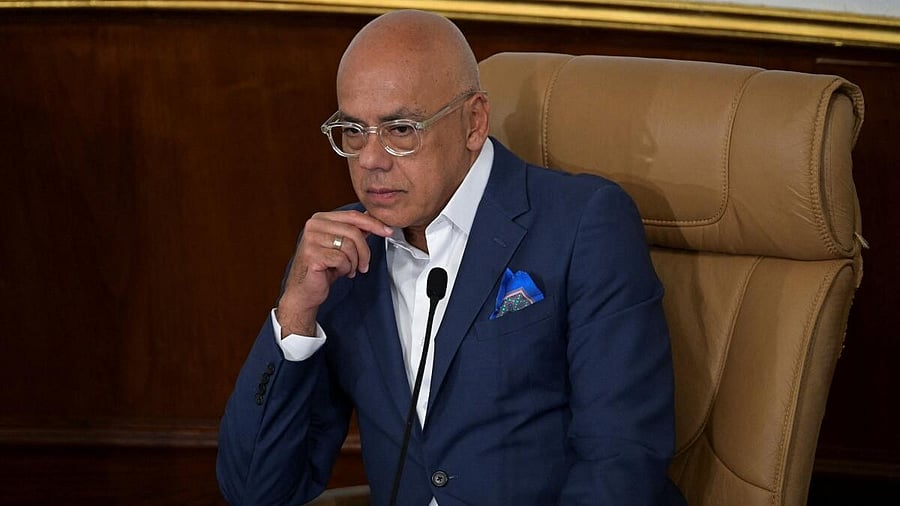 <div class="paragraphs"><p>Venezuela's National Assembly President Jorge Rodriguez</p></div>