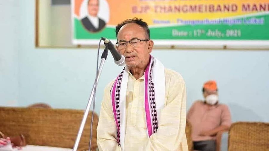 <div class="paragraphs"><p>Former president of BJP's Manipur unit Meinam Bhorot Singh</p></div>