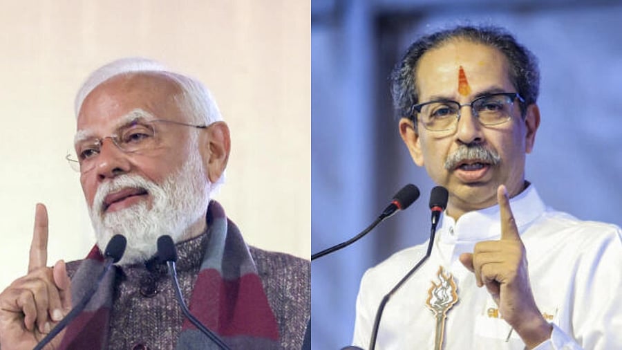 <div class="paragraphs"><p>Prime Minister Narendra Modi (L) and Shiv Sena (UBT) Chief Uddhav Thackeray.</p></div>