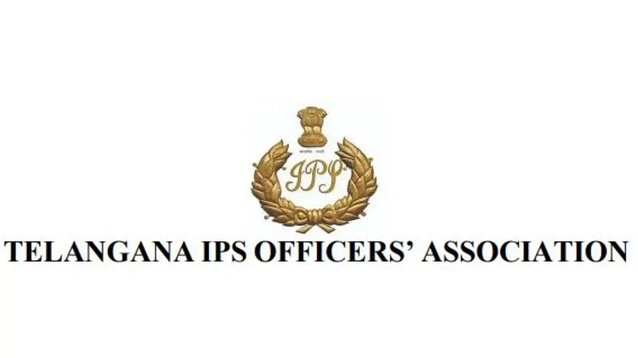 <div class="paragraphs"><p>Telangana IPS Officer's association logo.</p></div>