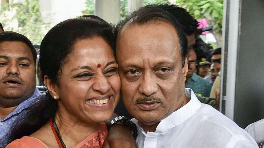 <div class="paragraphs"><p>Supriya Sule and Ajit Pawar</p></div>