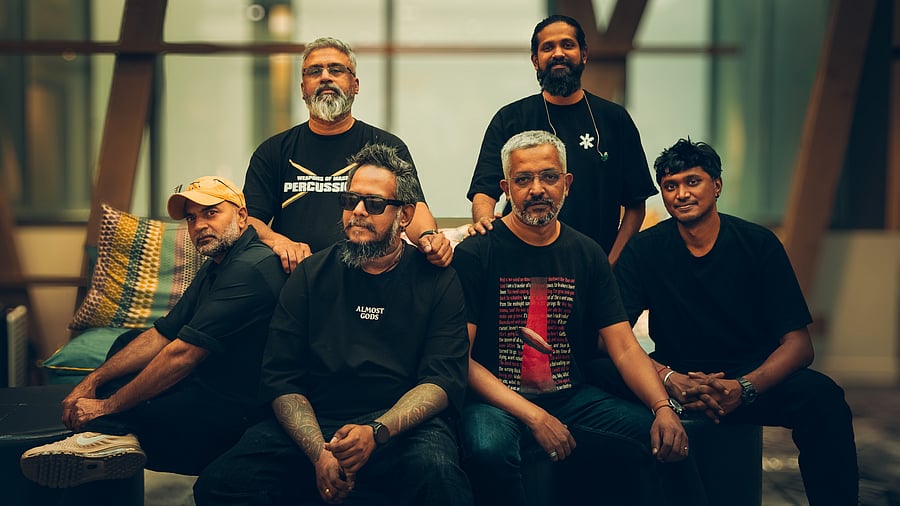 Band members of AGAM. 