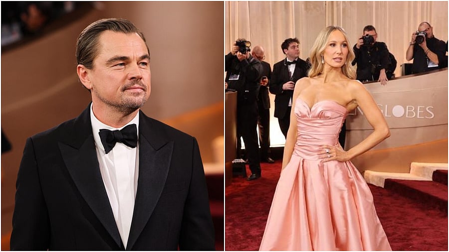 <div class="paragraphs"><p>Leonardo DiCaprio (L),&nbsp;Nikki Glaser.&nbsp;</p></div>