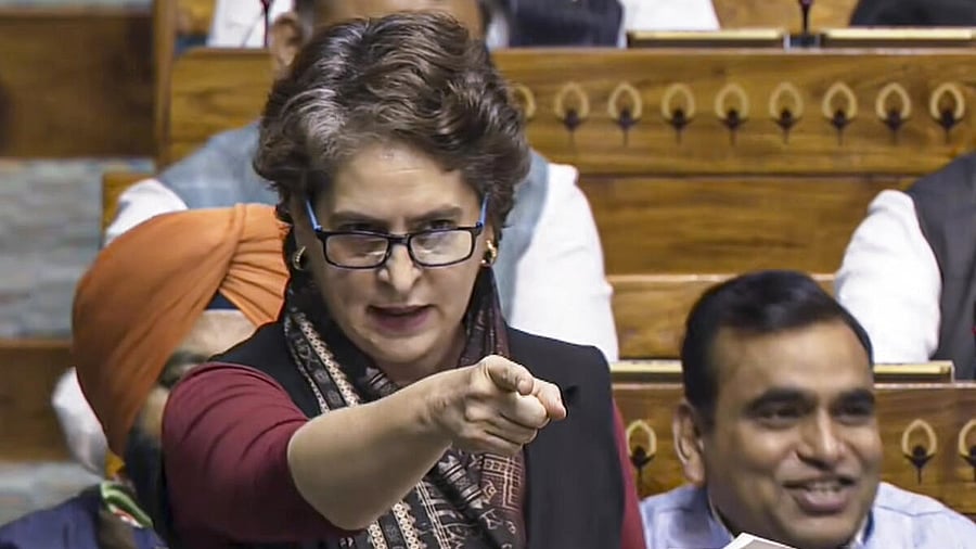 <div class="paragraphs"><p>Congress MP Priyanka Gandhi Vadra.</p></div>