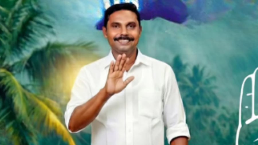 <div class="paragraphs"><p>K H Sudheerkhan of the Congress wrested the Vizhinjam seat. Credit:&nbsp;Instagram/townshipcongressbattalions</p></div>