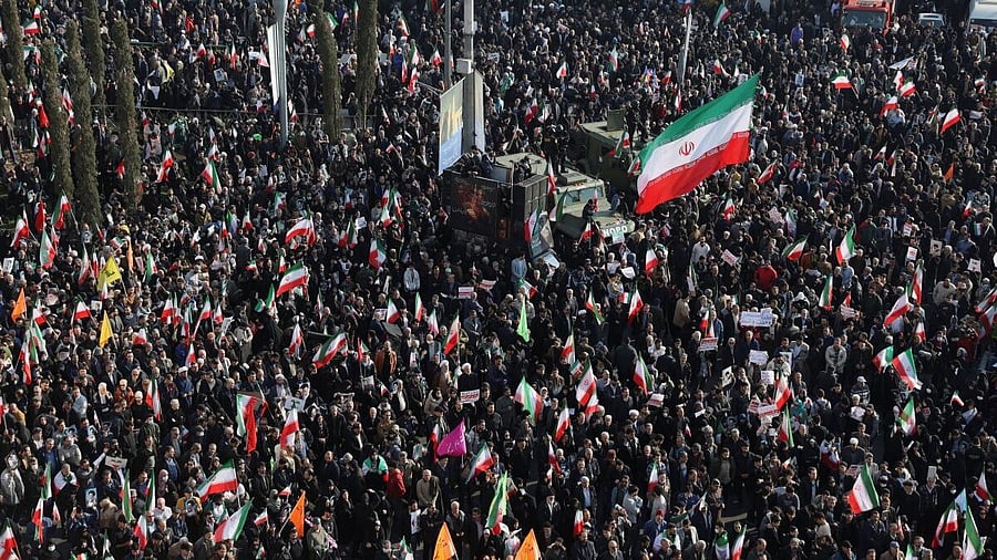 <div class="paragraphs"><p>Pro-government rally in Tehran</p><p></p></div>