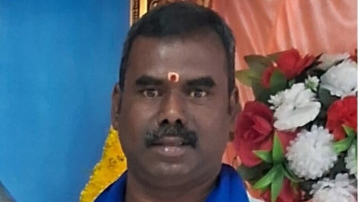<div class="paragraphs"><p>Karnataka state BJP Scheduled Castes (SC) Morcha secretary M S Paramanand.</p></div>